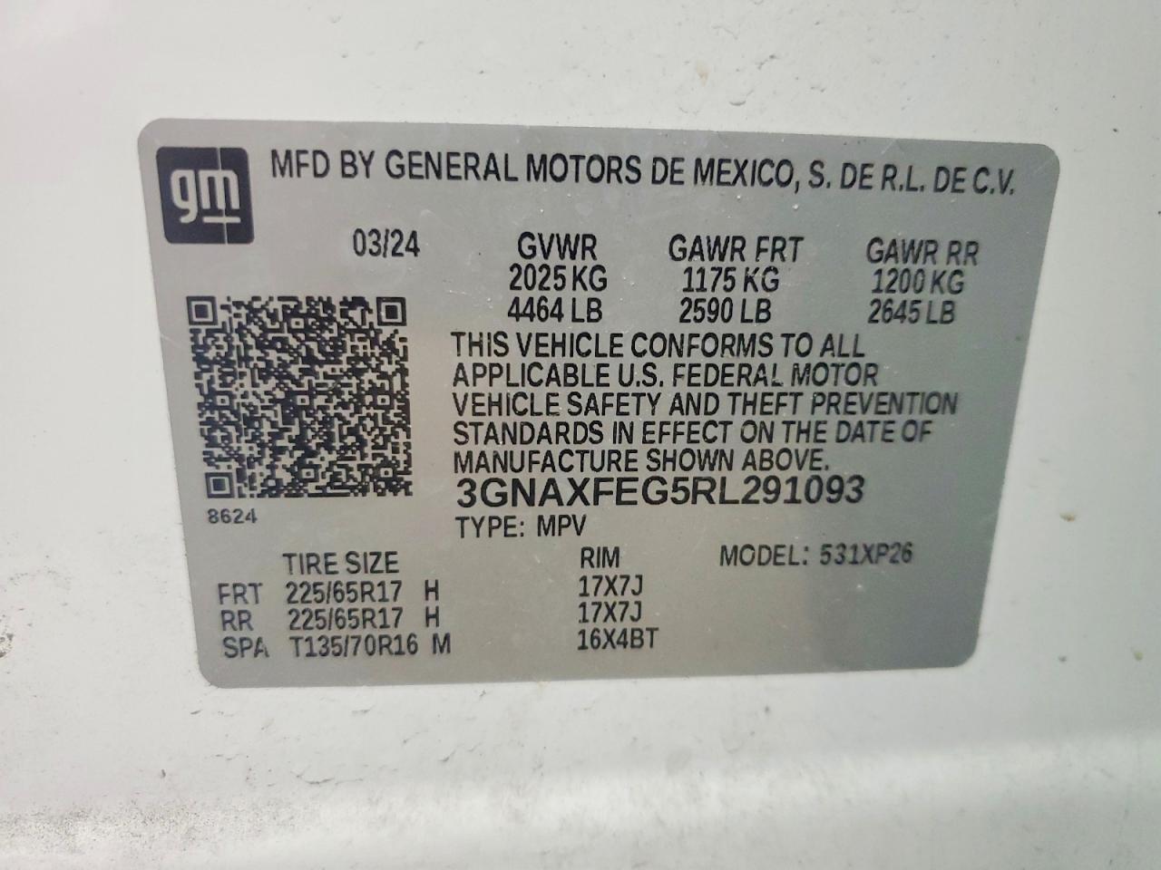 2024 CHEVROLET EQUINOX