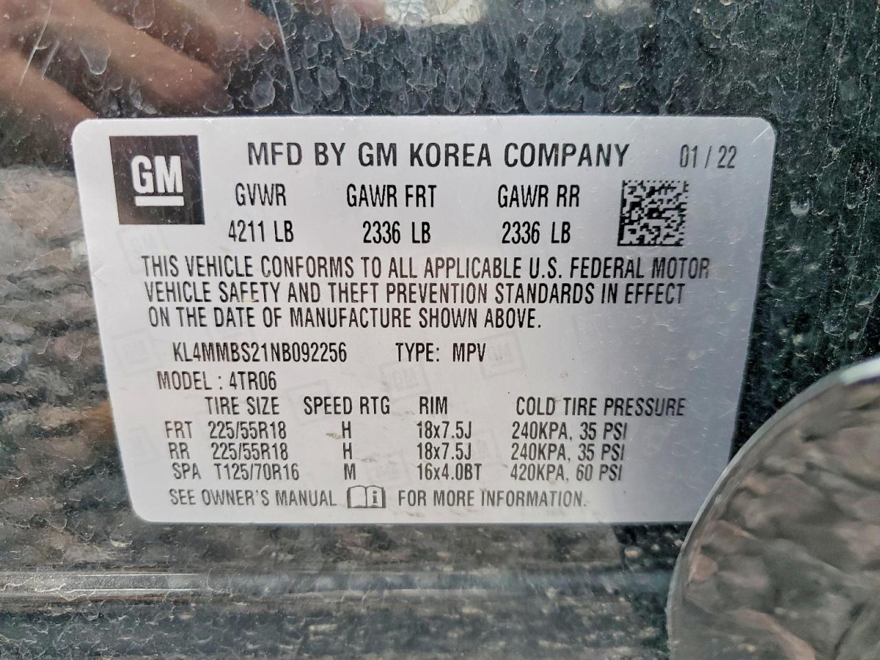 2022 BUICK ENCORE