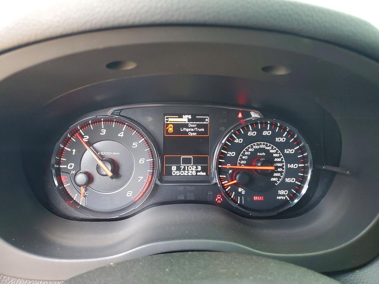2019 SUBARU WRX
