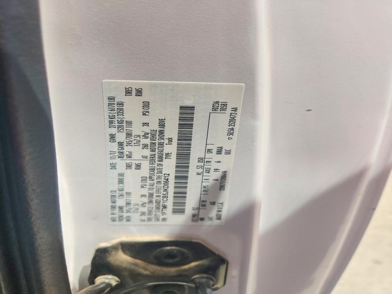 2018 FORD F150