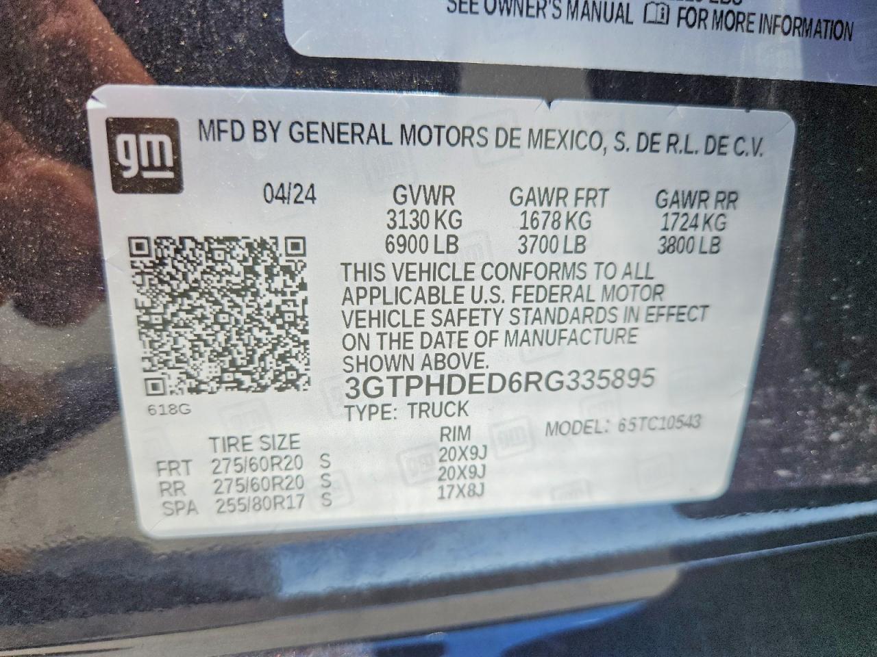 2024 GMC SIERRA