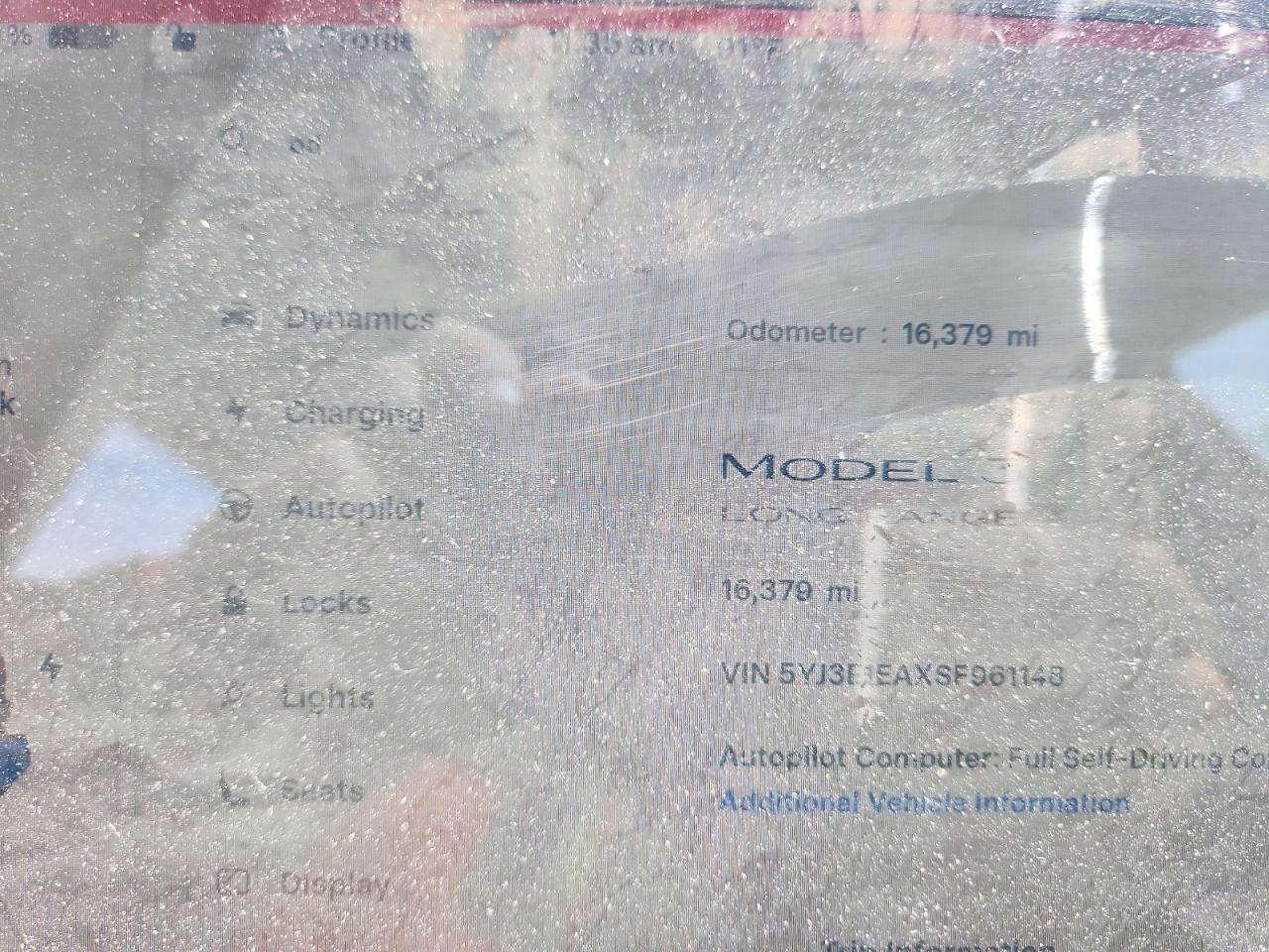 2025 TESLA MODEL 3