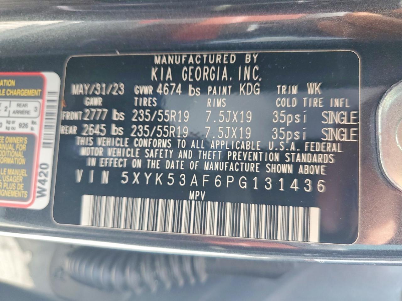 2023 KIA SPORTAGE