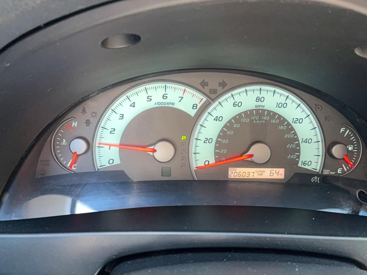 2008 TOYOTA CAMRY