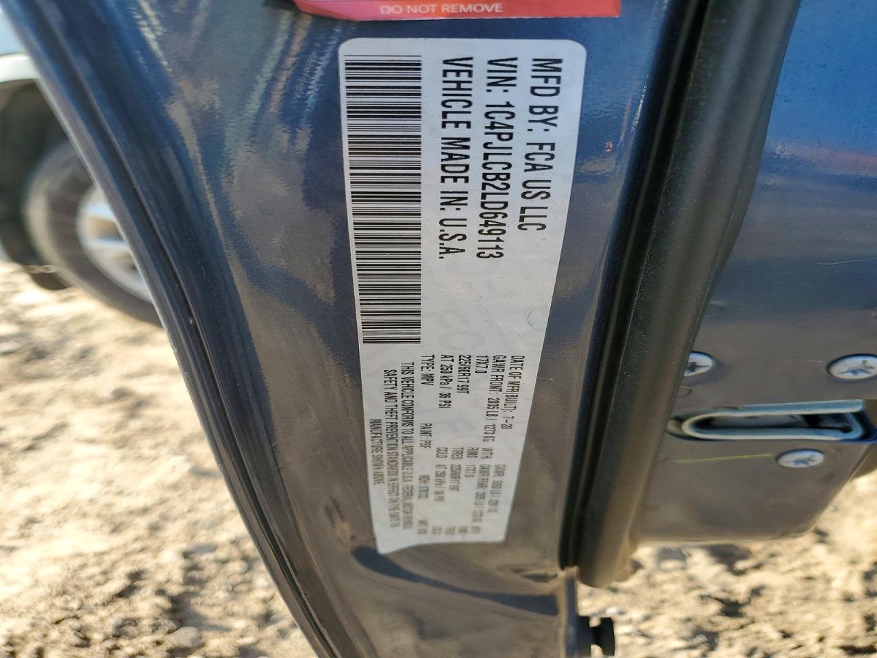 2020 JEEP CHEROKEE