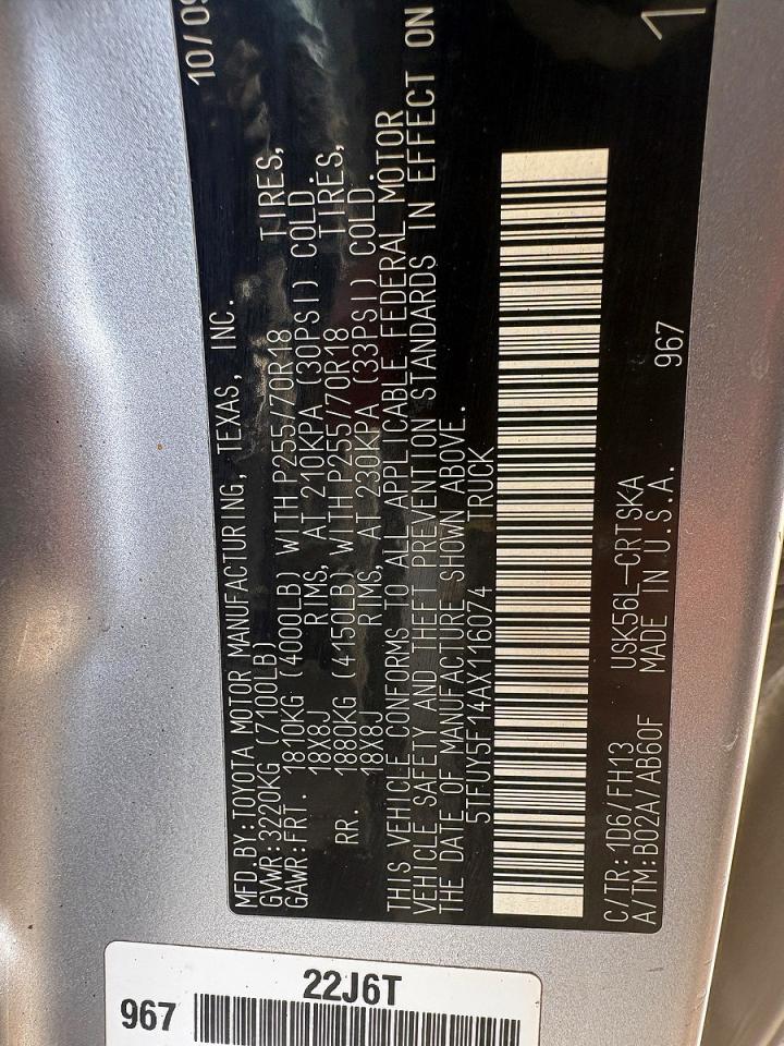 2010 TOYOTA TUNDRA