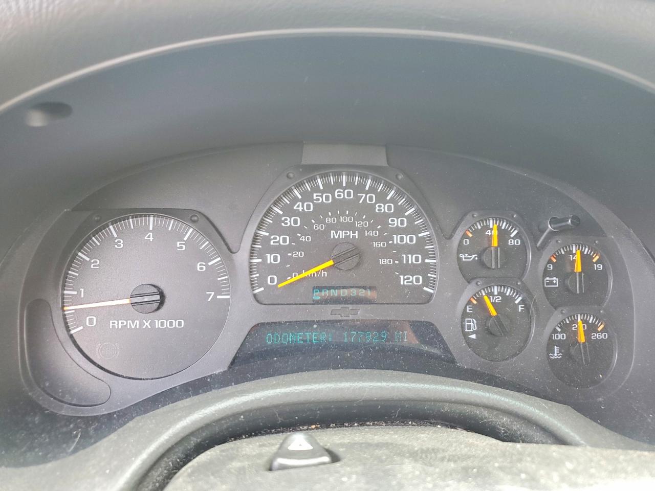 2002 CHEVROLET TRAILBLAZE
