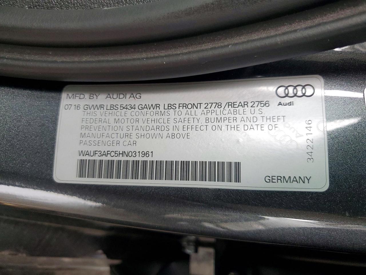 2017 AUDI A6