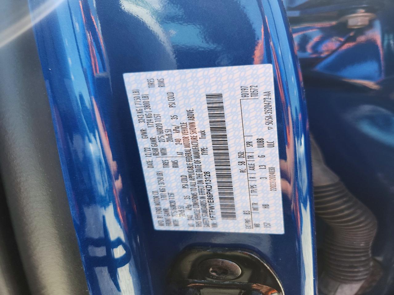 2023 FORD F150