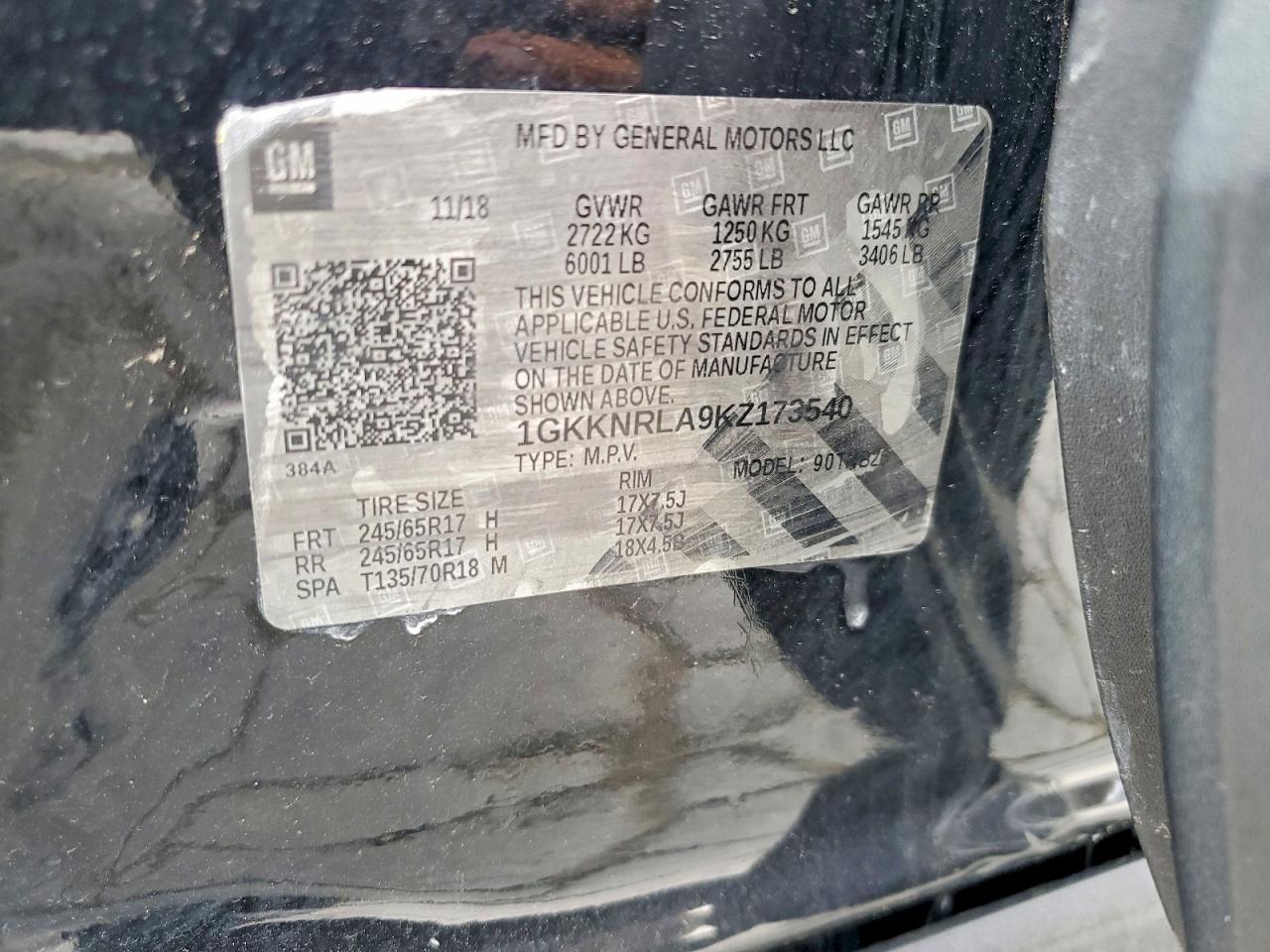 2019 GMC ACADIA