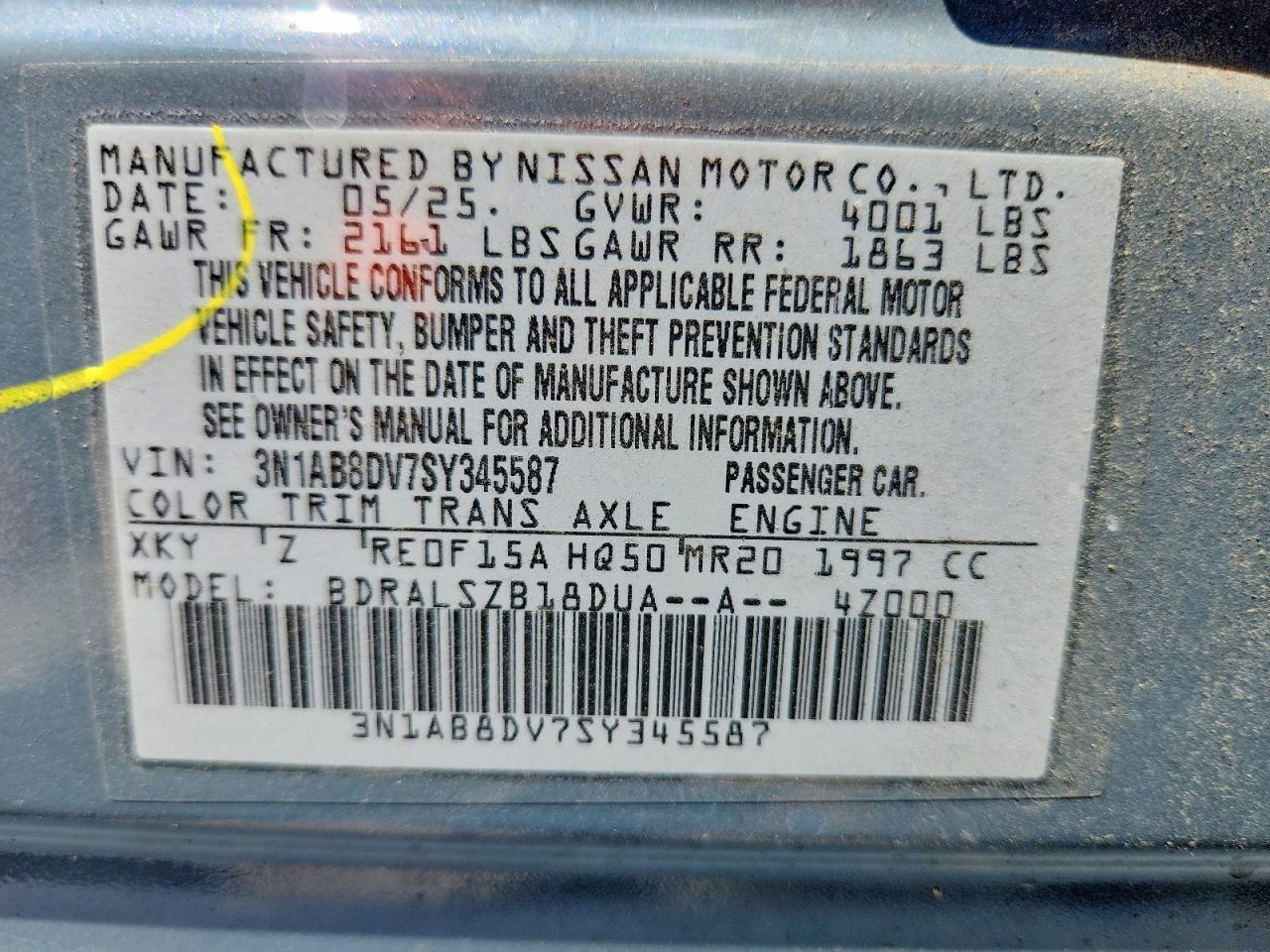 2025 NISSAN SENTRA