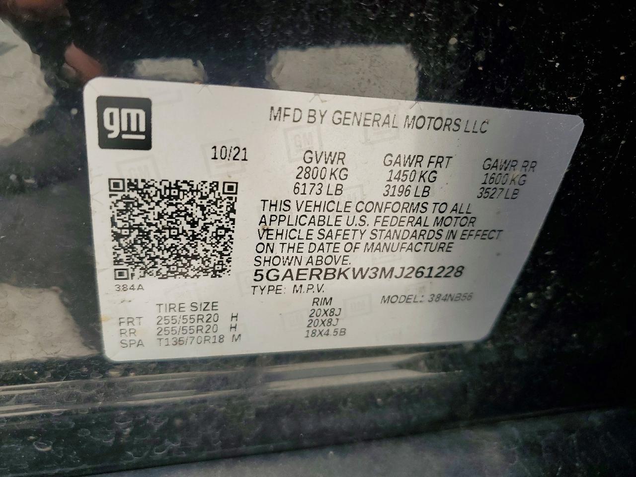 2021 BUICK ENCLAVE