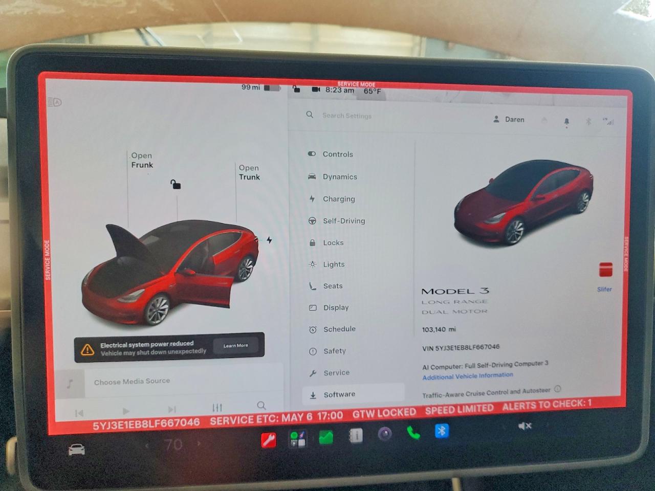 2020 TESLA MODEL 3