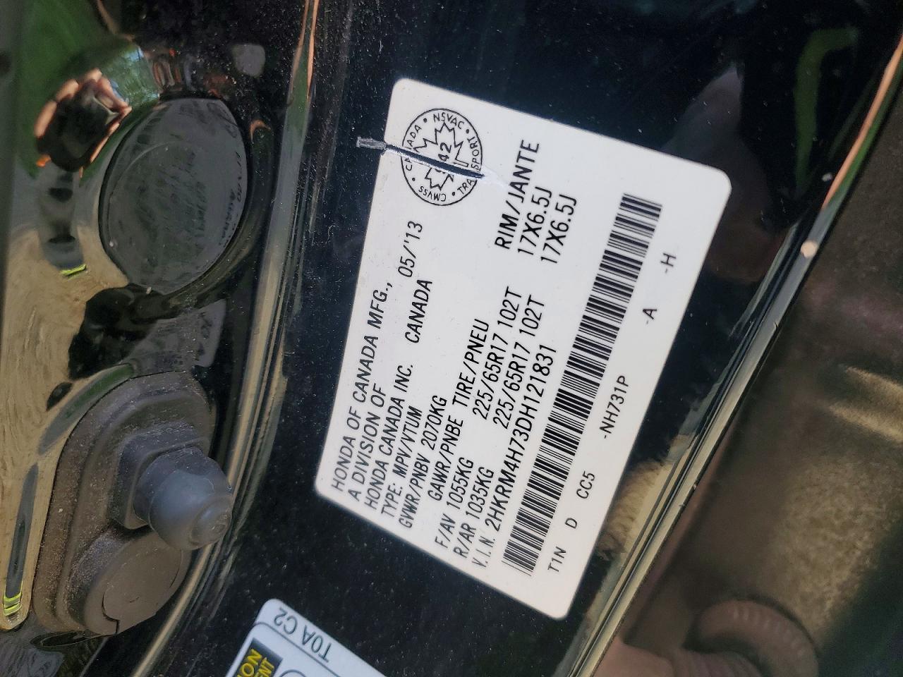 2013 HONDA CRV