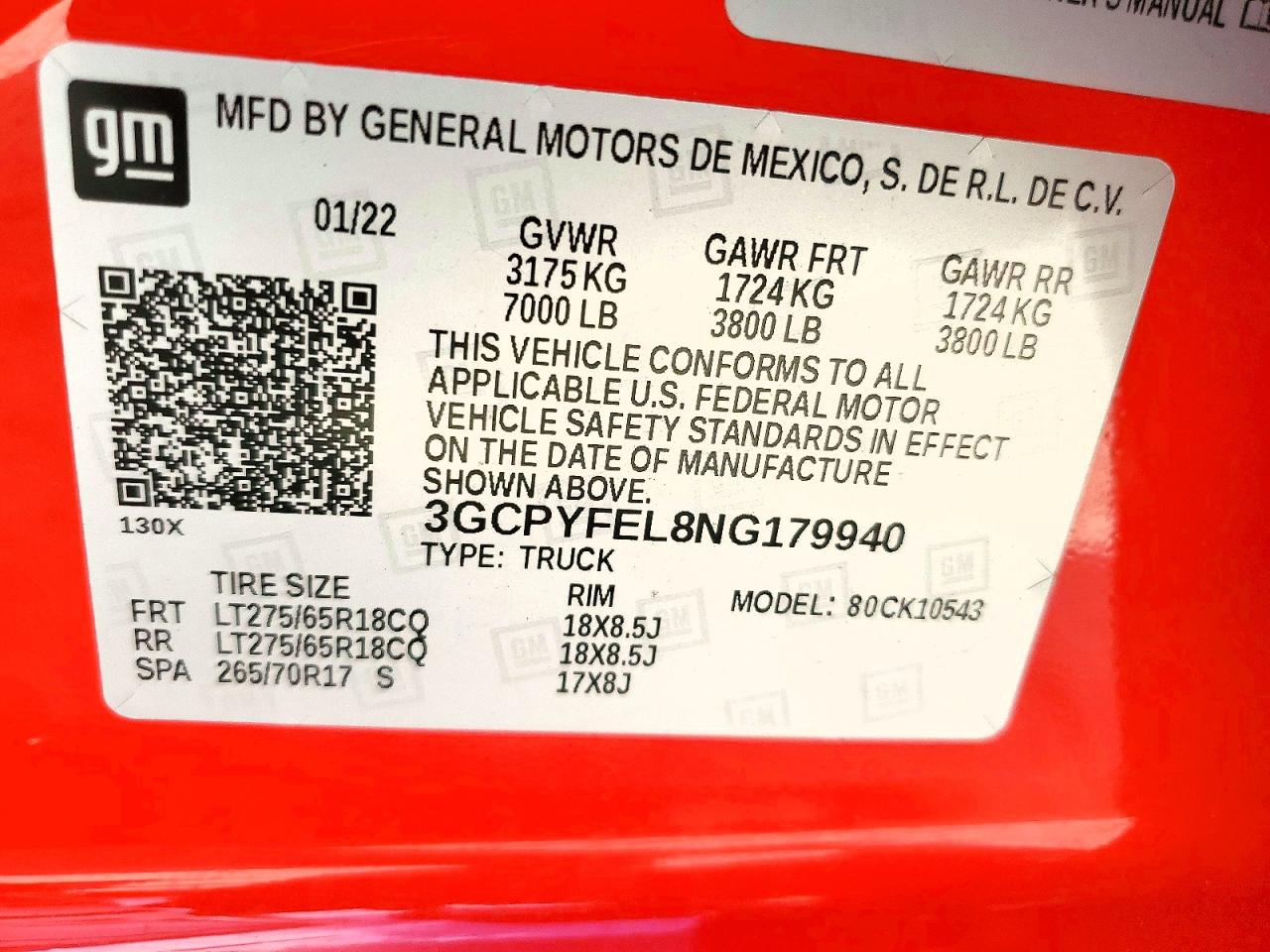 2022 CHEVROLET ALL Models