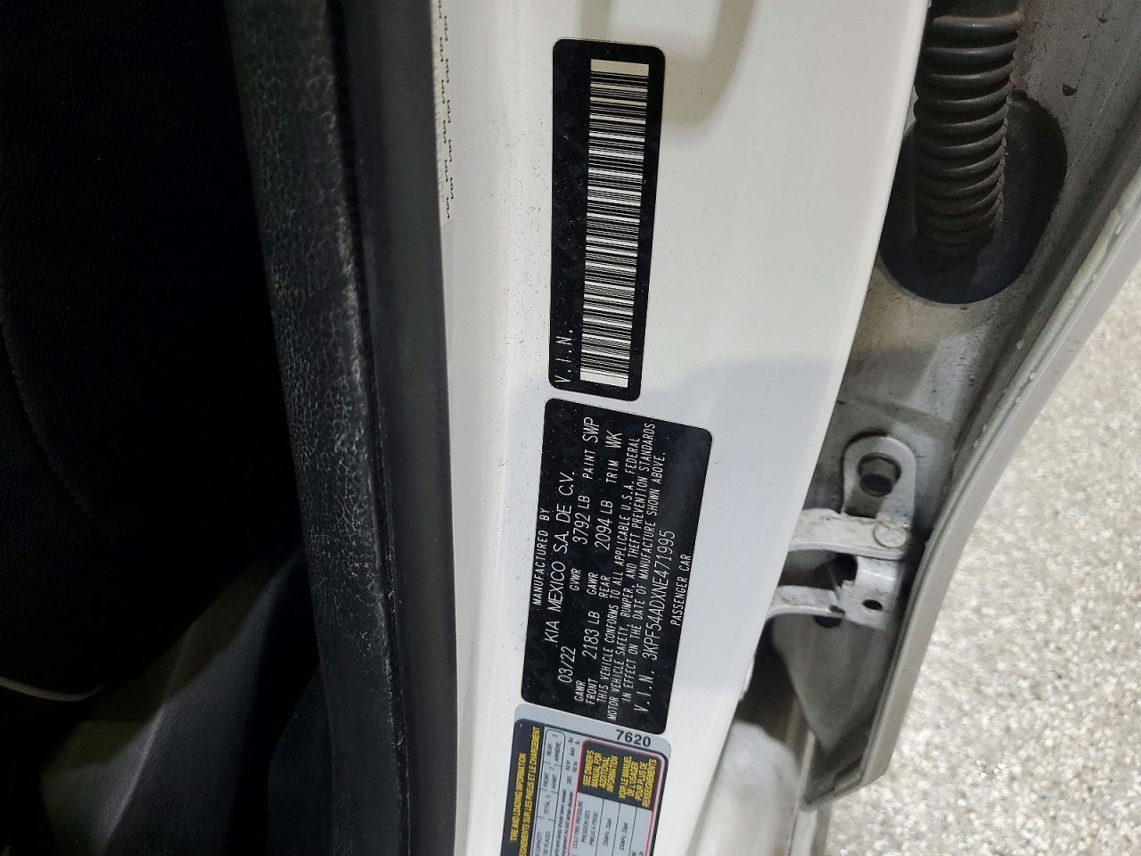 2022 KIA FORTE