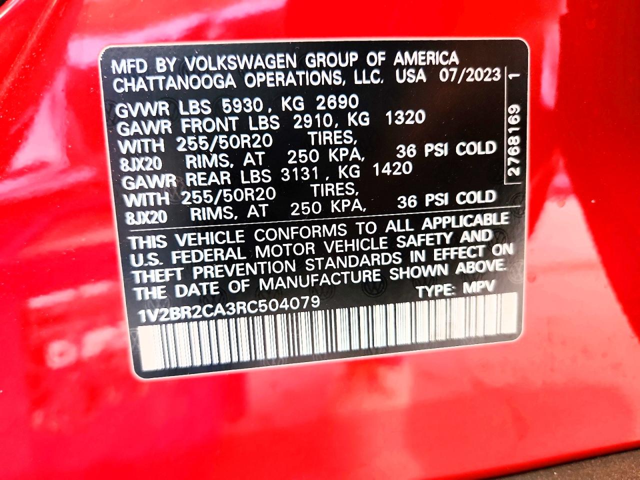 2024 VOLKSWAGEN ATLAS