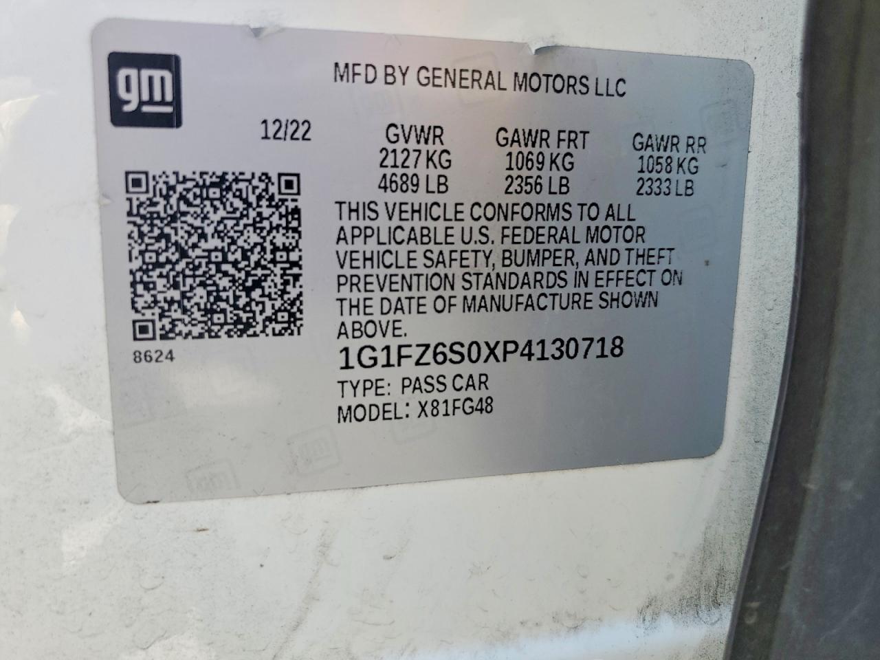 2023 CHEVROLET BOLT