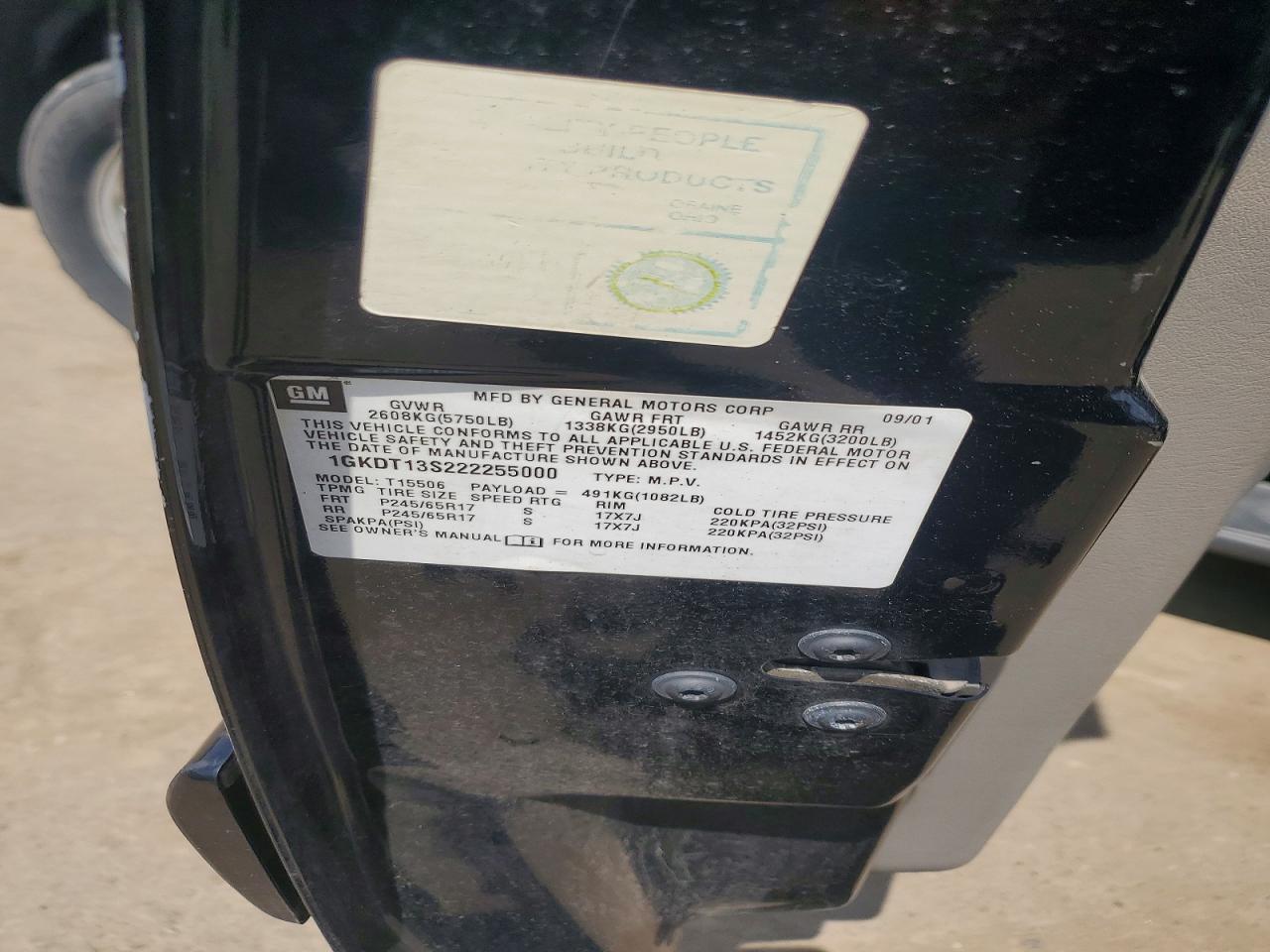 2002 GMC ENVOY
