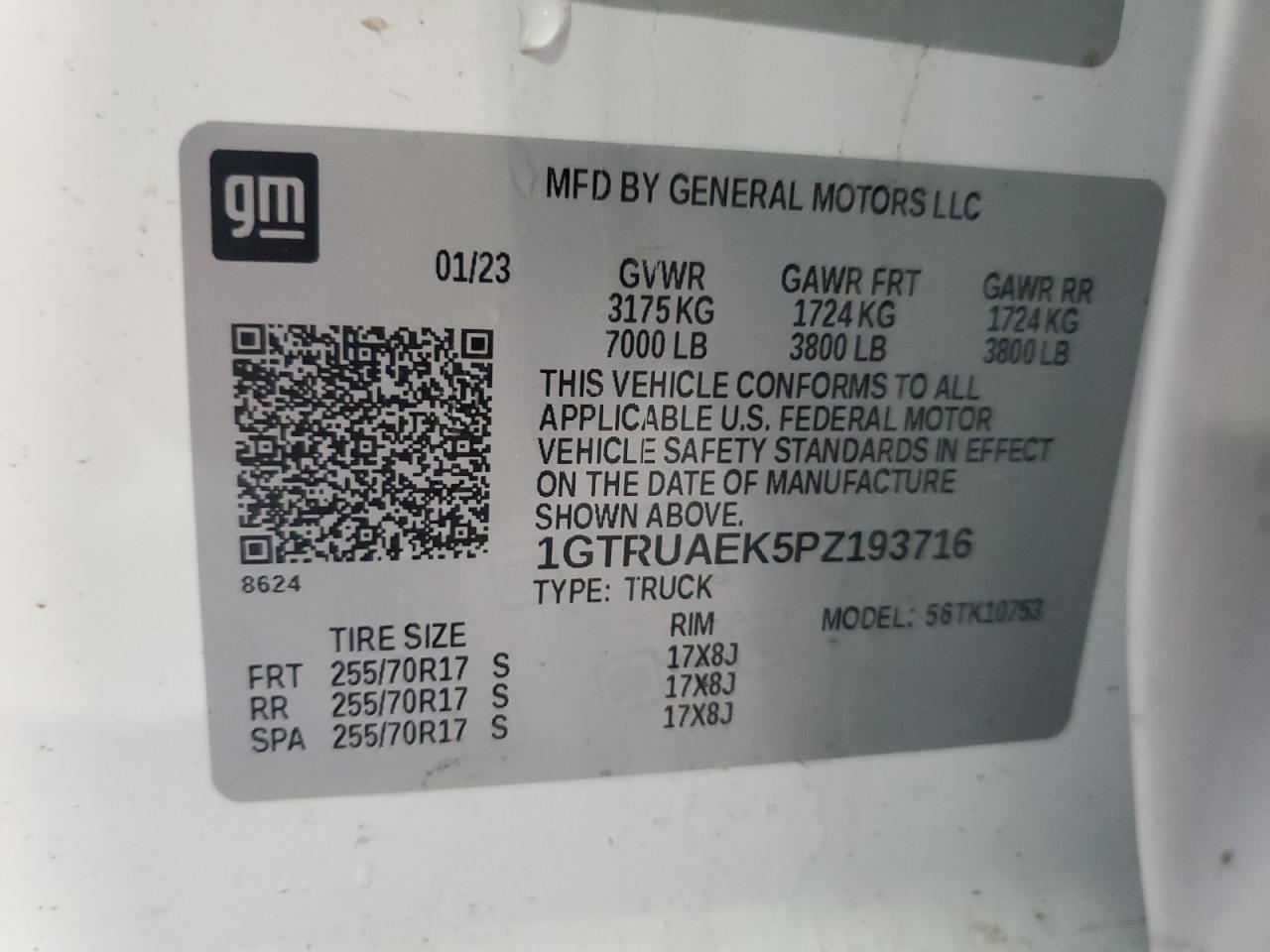 2023 GMC SIERRA