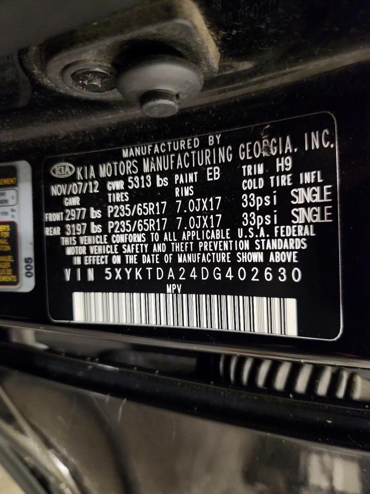 2013 KIA SORENTO