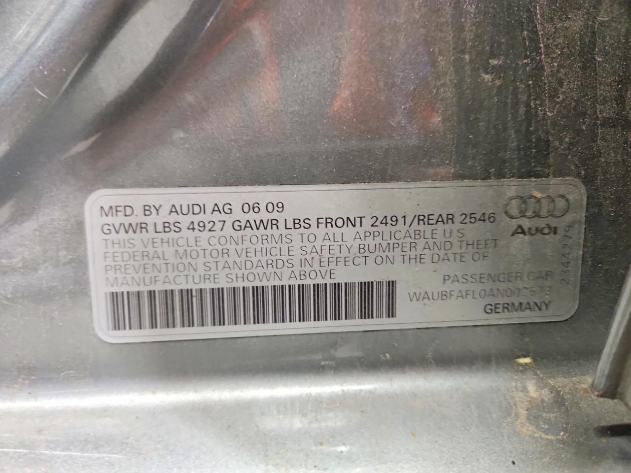 2010 AUDI A4