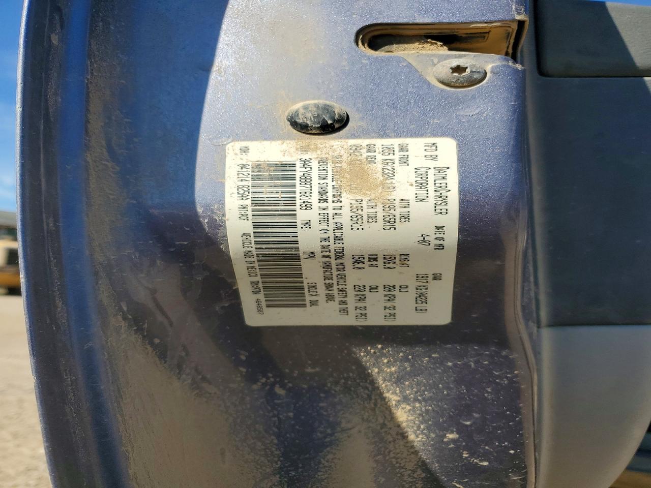 2007 CHRYSLER PT CRUISER