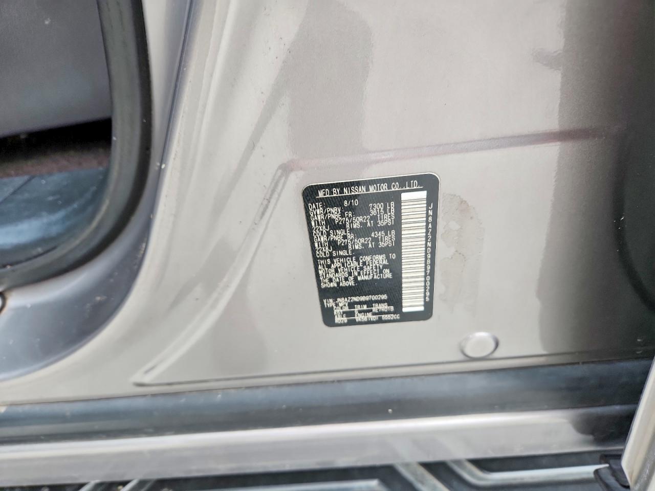 2011 INFINITI QX56