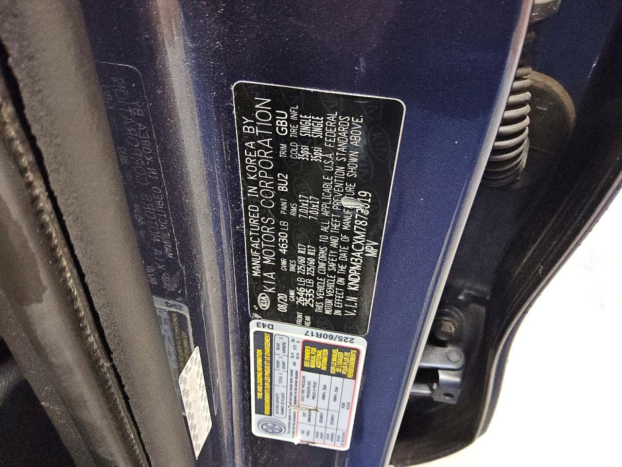2021 KIA SPORTAGE