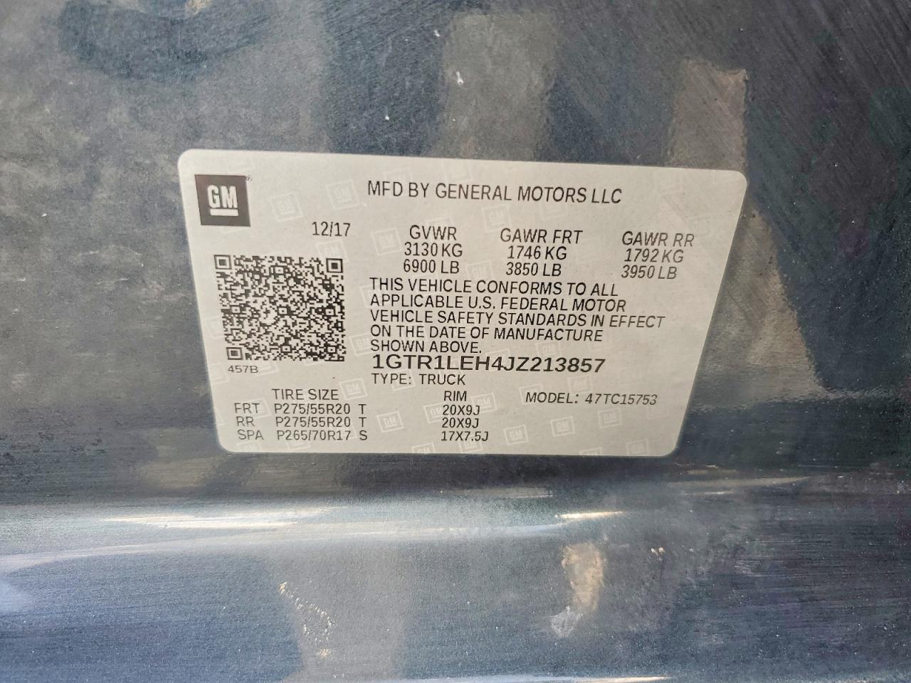 2018 GMC SIERRA