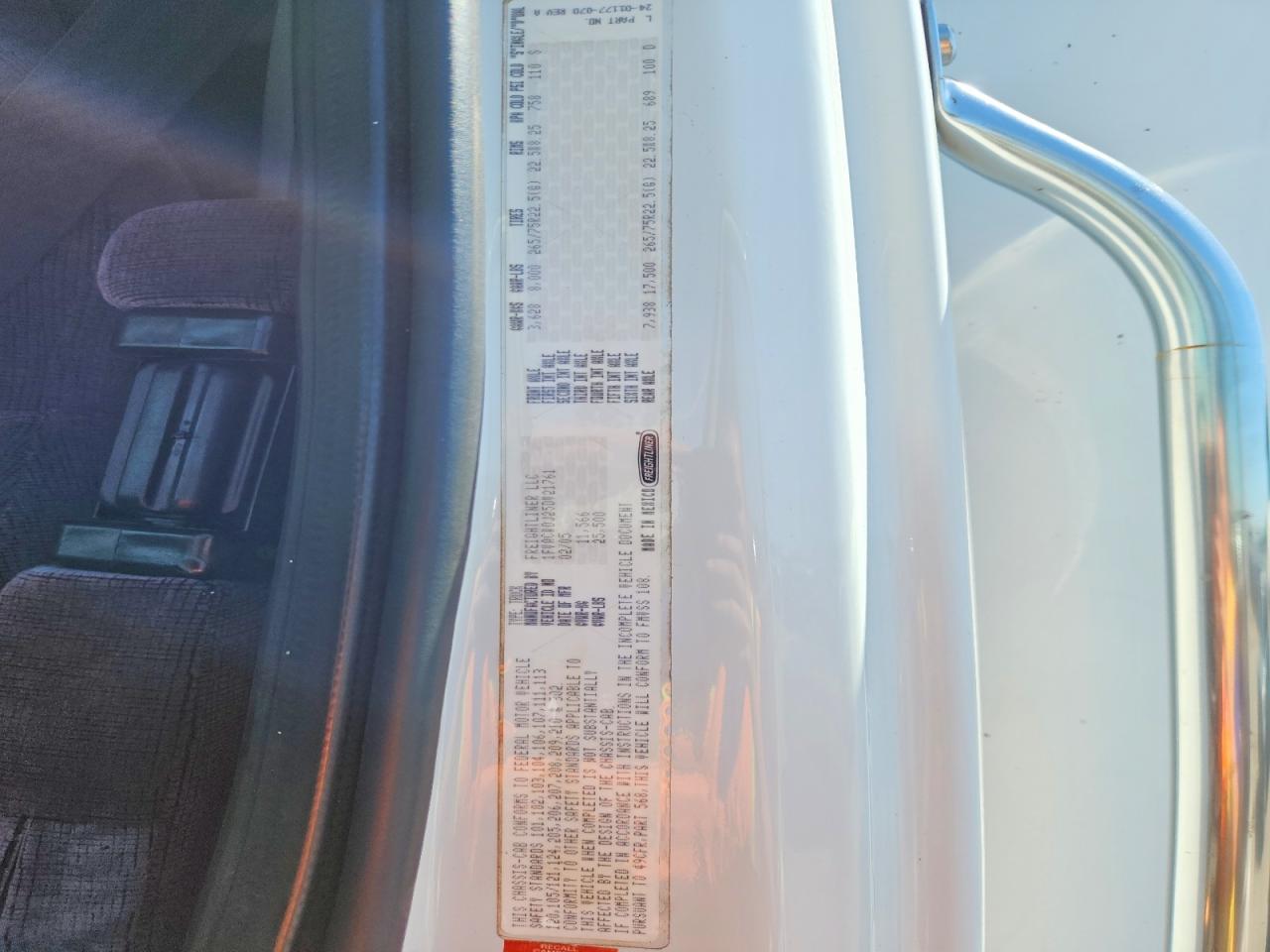 2005 FREIGHTLINER ALL OTHER