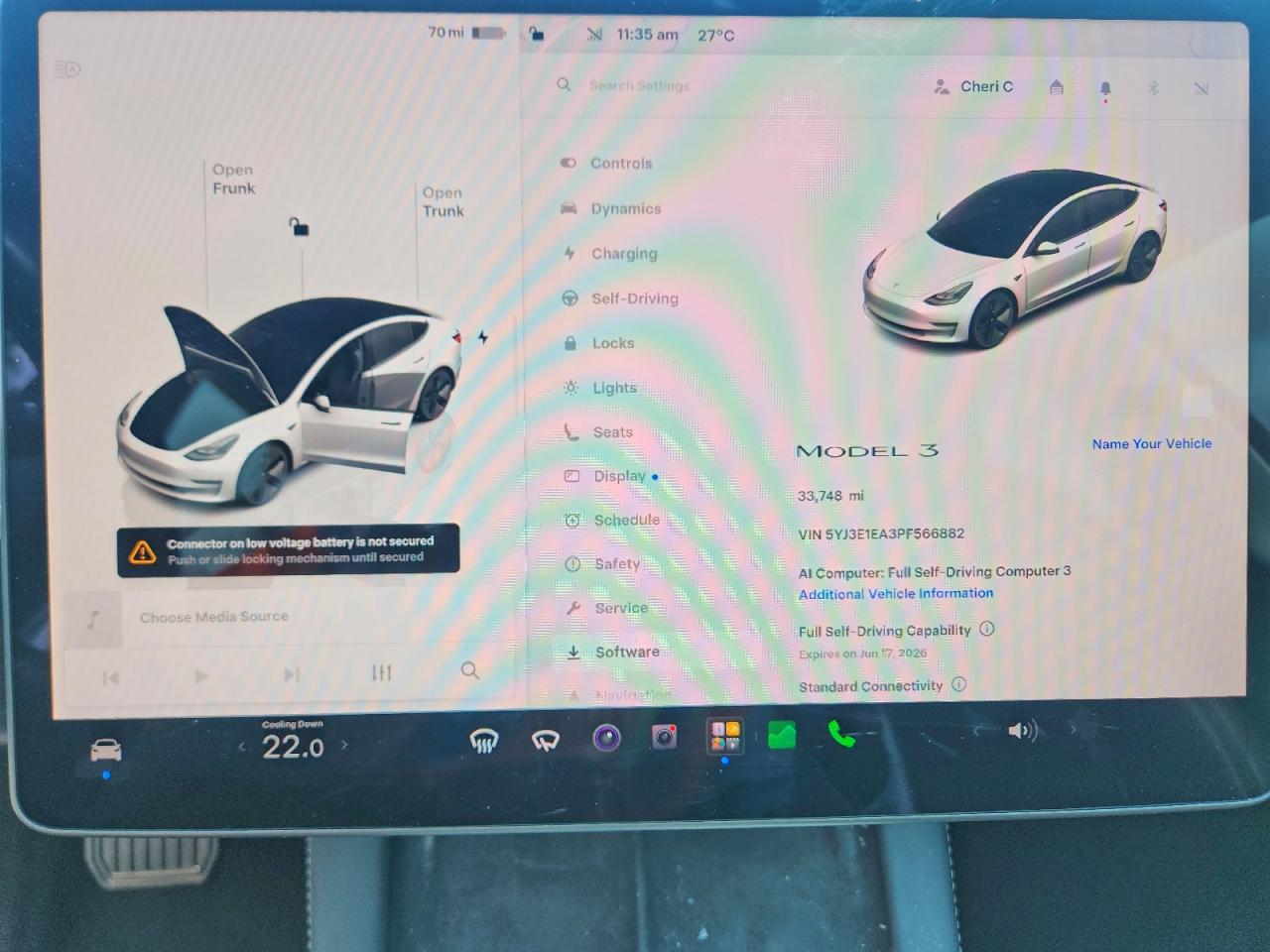 2023 TESLA MODEL 3