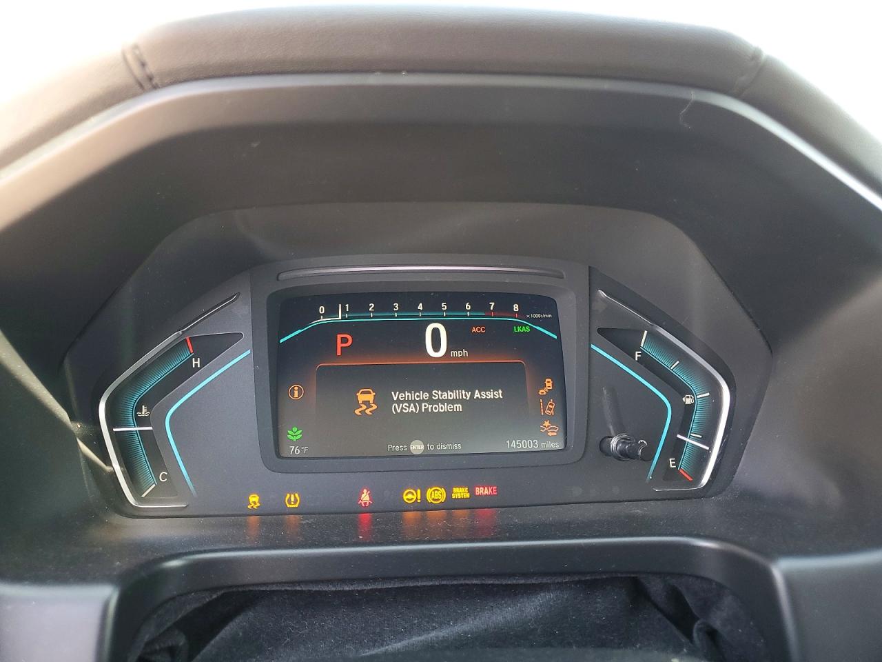 2018 HONDA ODYSSEY