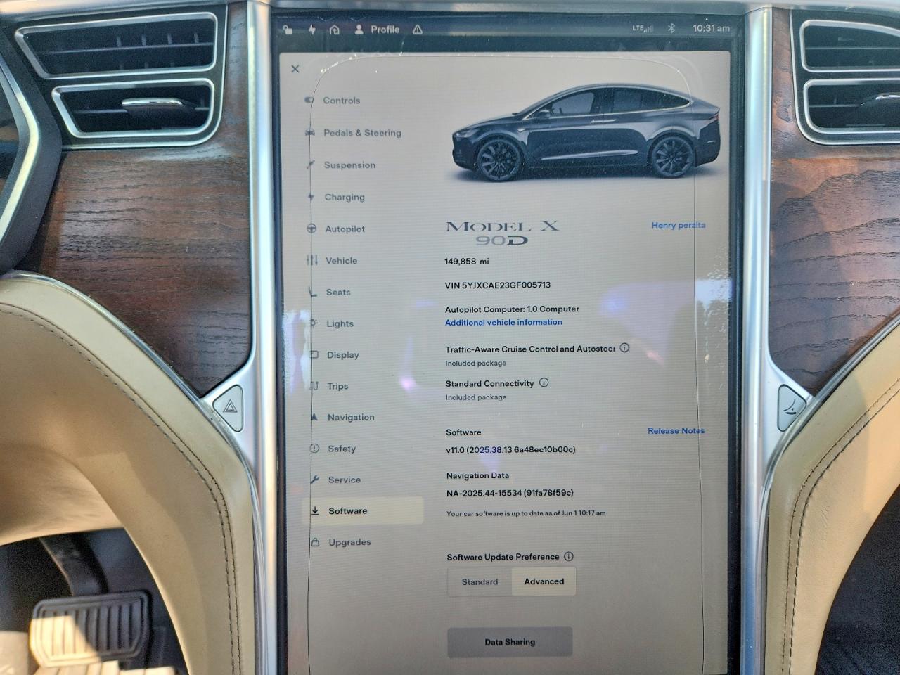 2016 TESLA MODEL X