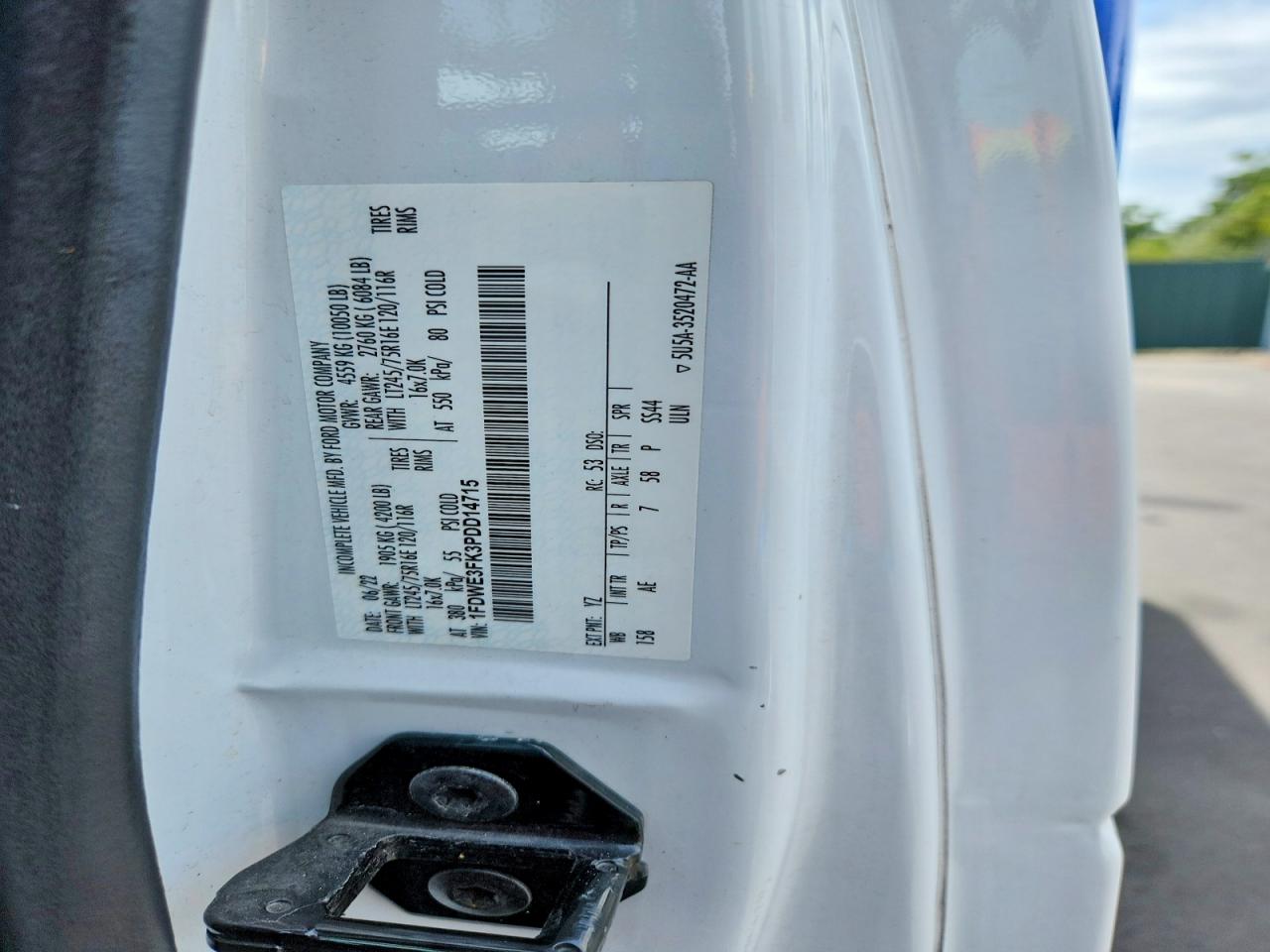2023 FORD ECONOLINE