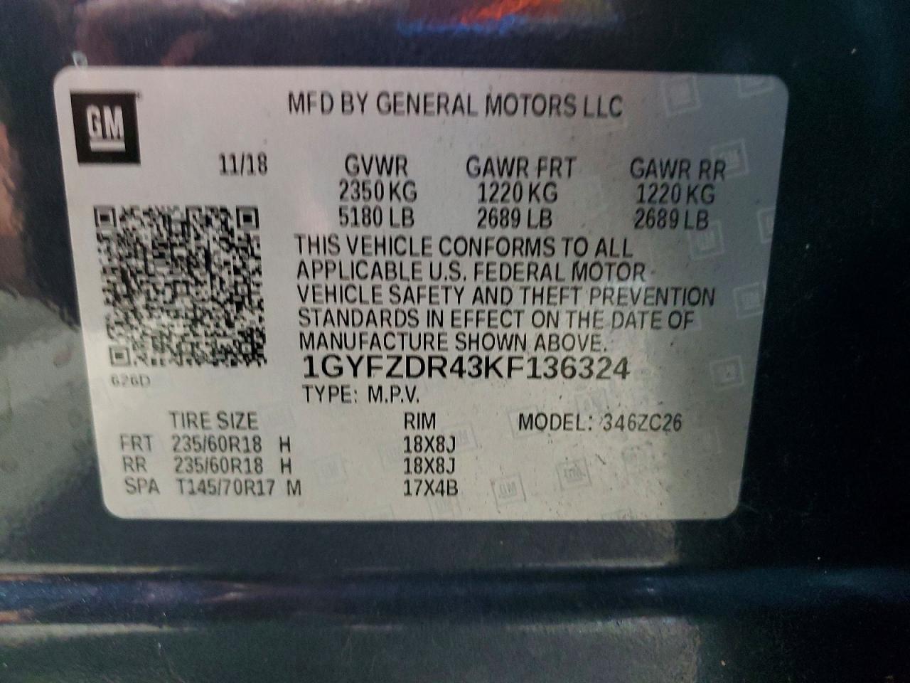 2019 CADILLAC XT4