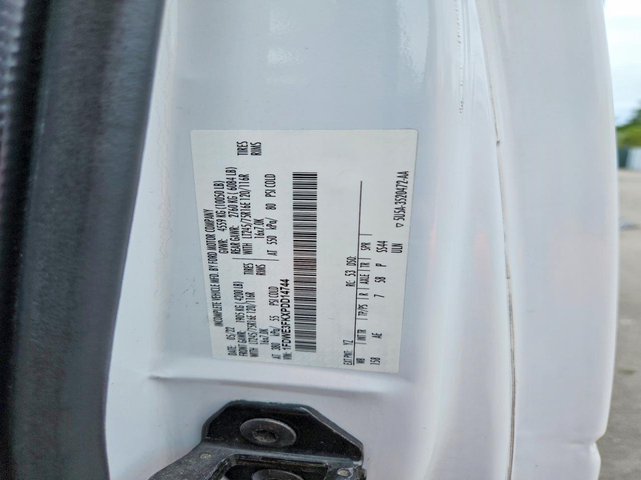 2023 FORD ECONOLINE