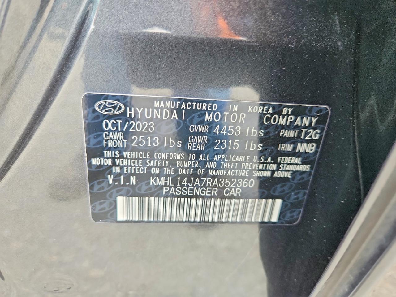 2024 HYUNDAI SONATA