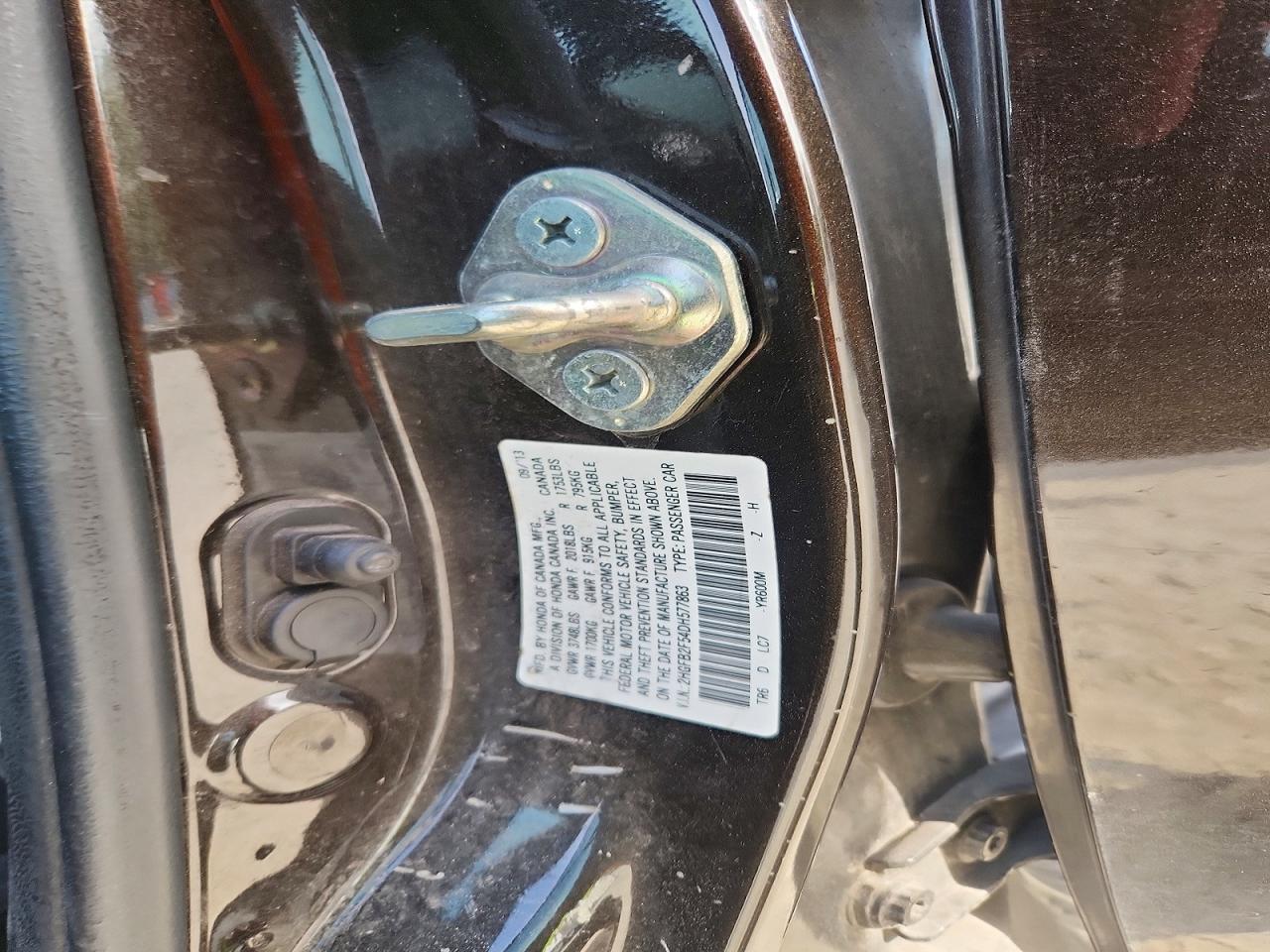 2013 HONDA CIVIC