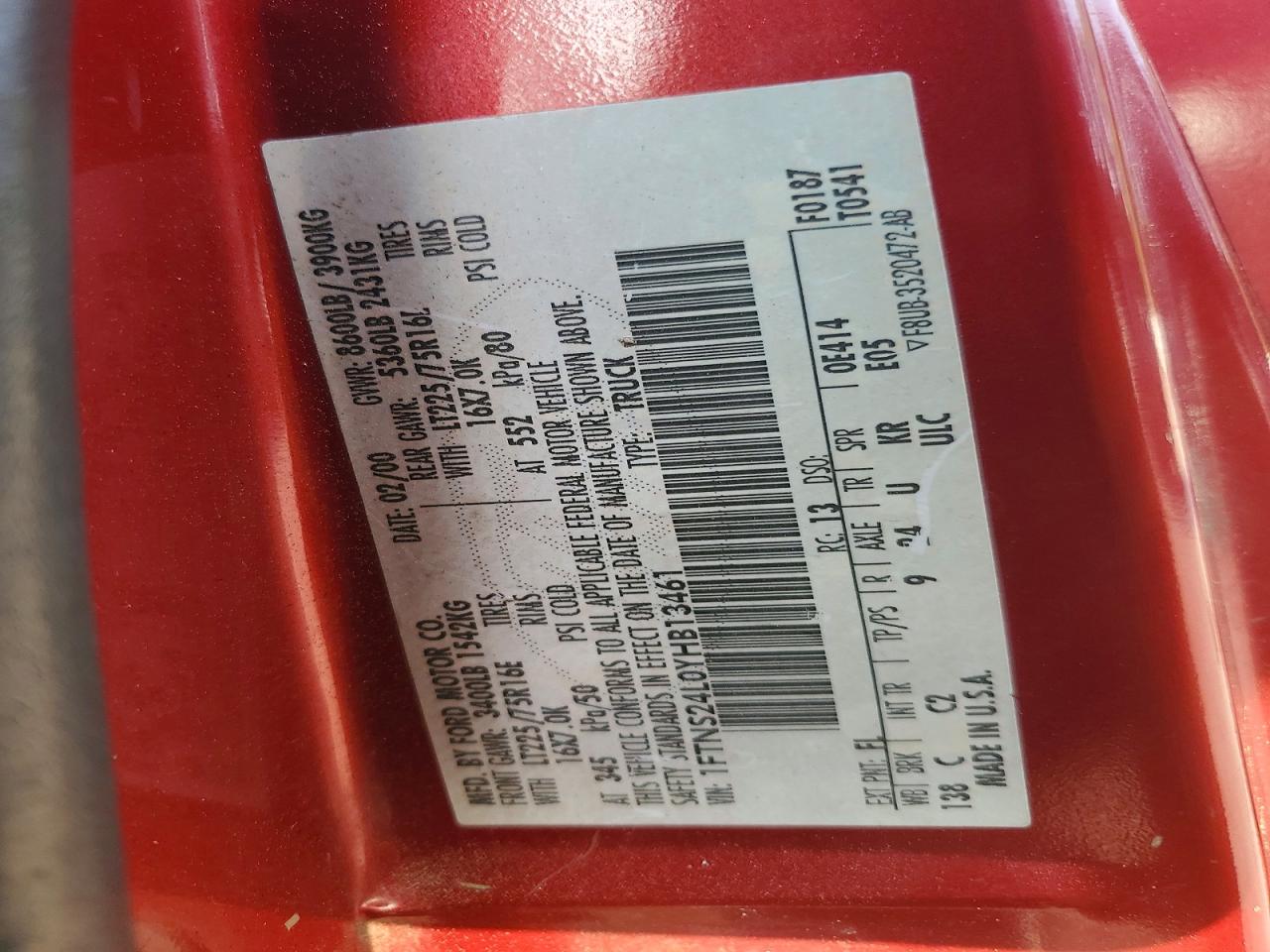 2000 FORD ALL Models