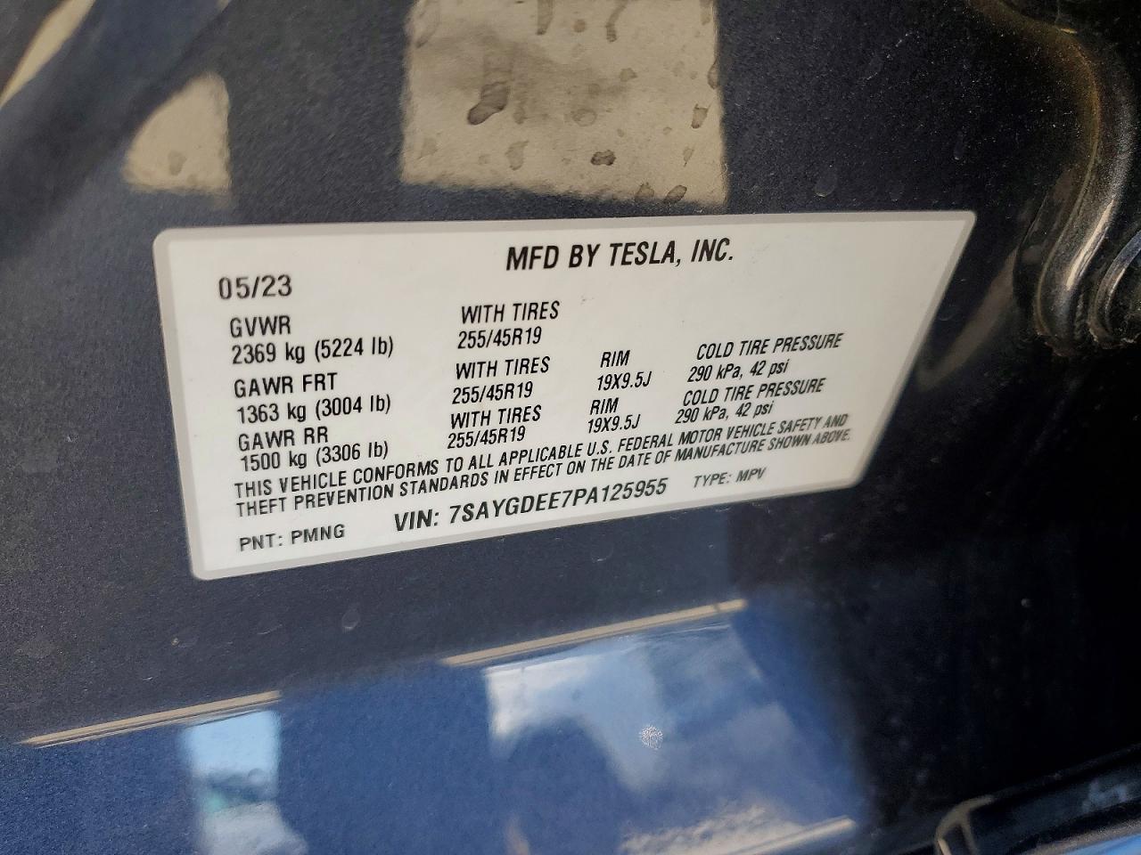 2023 TESLA MODEL Y
