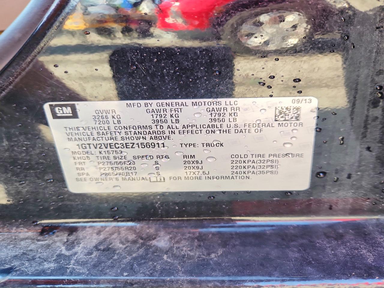 2014 GMC SIERRA