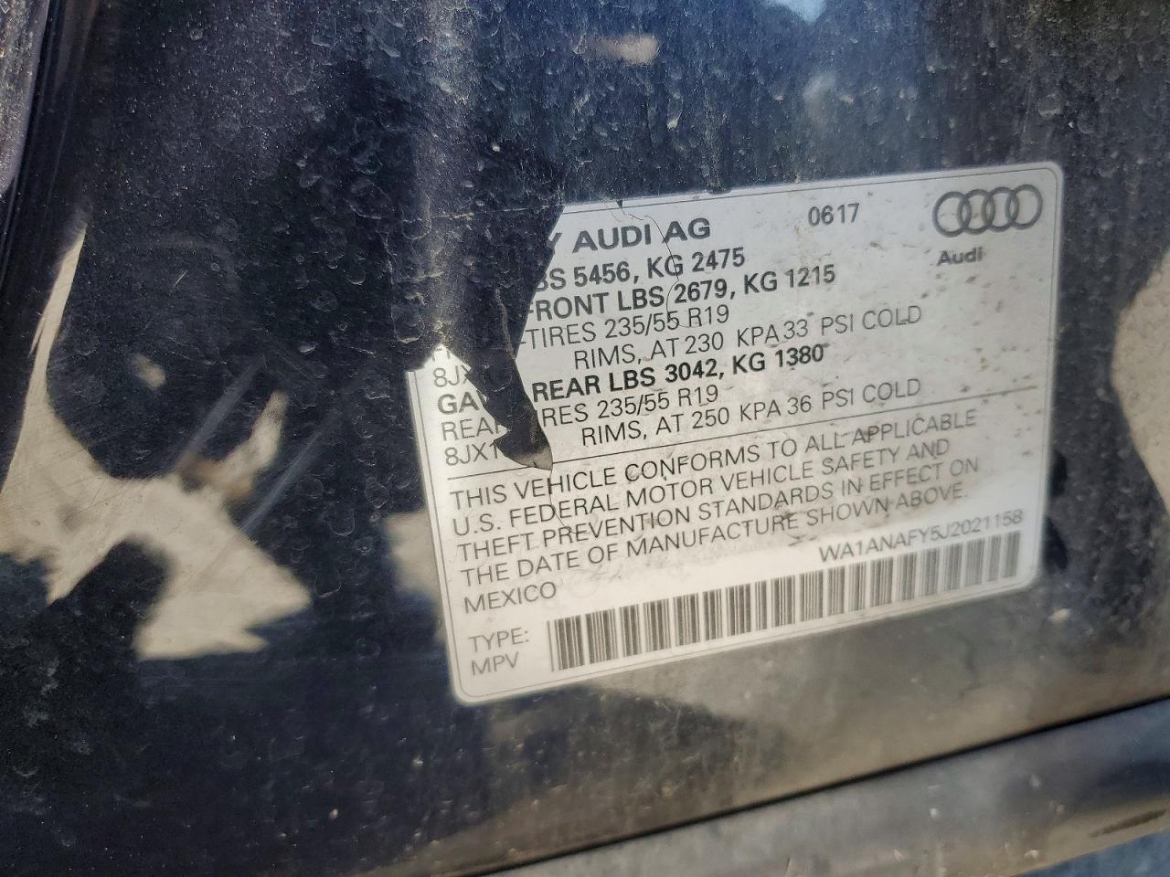 2018 AUDI Q5