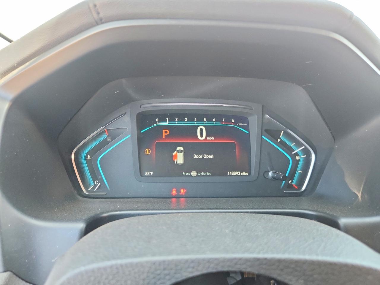 2019 HONDA ODYSSEY
