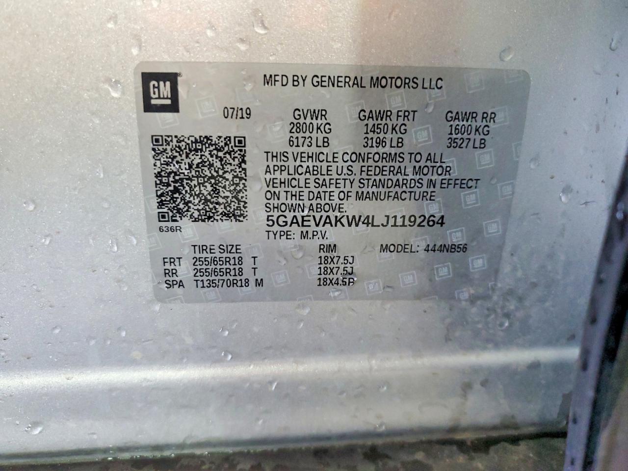 2020 BUICK ENCLAVE