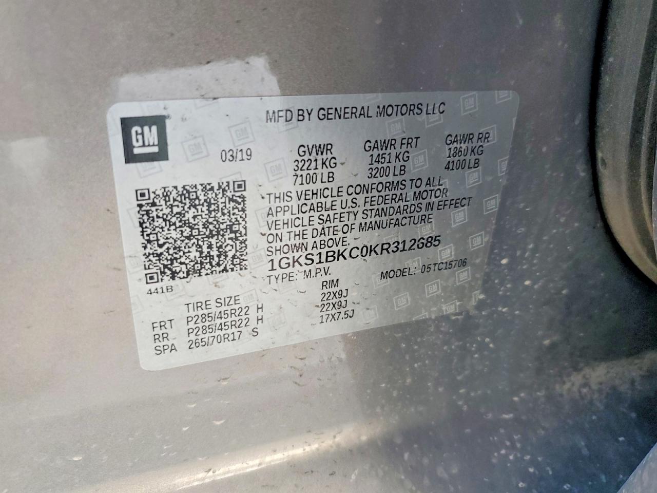 2019 GMC YUKON