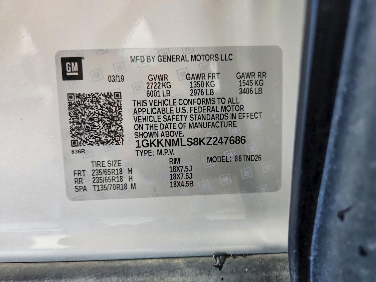 2019 GMC ACADIA