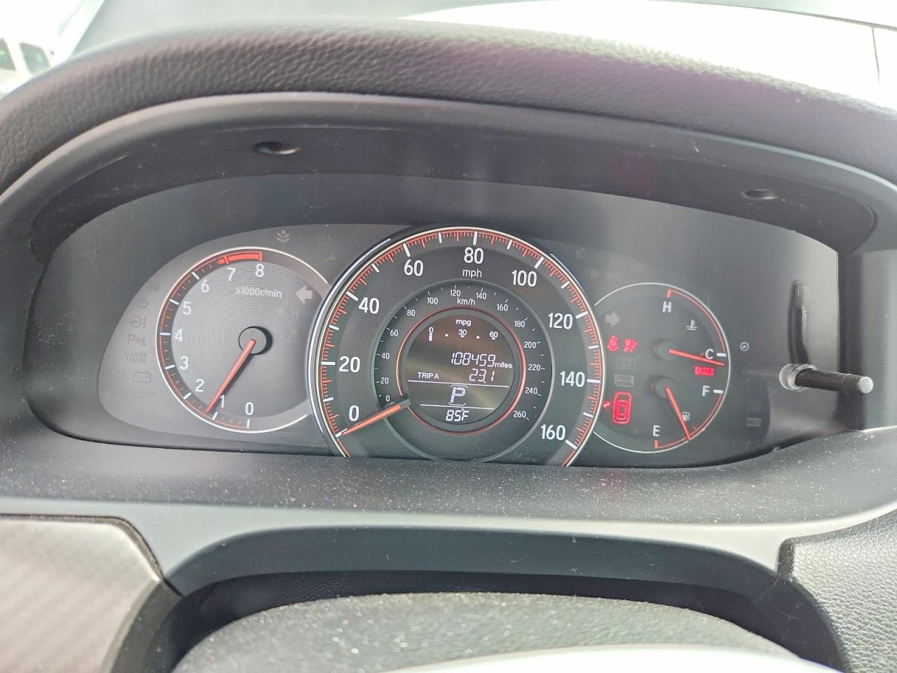 2016 HONDA ACCORD