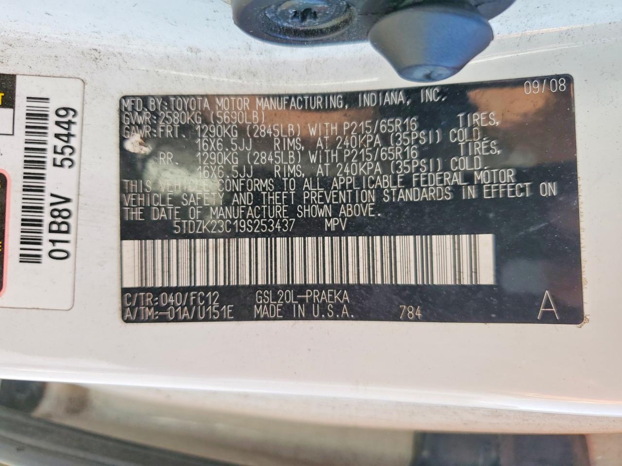 2009 TOYOTA All Models