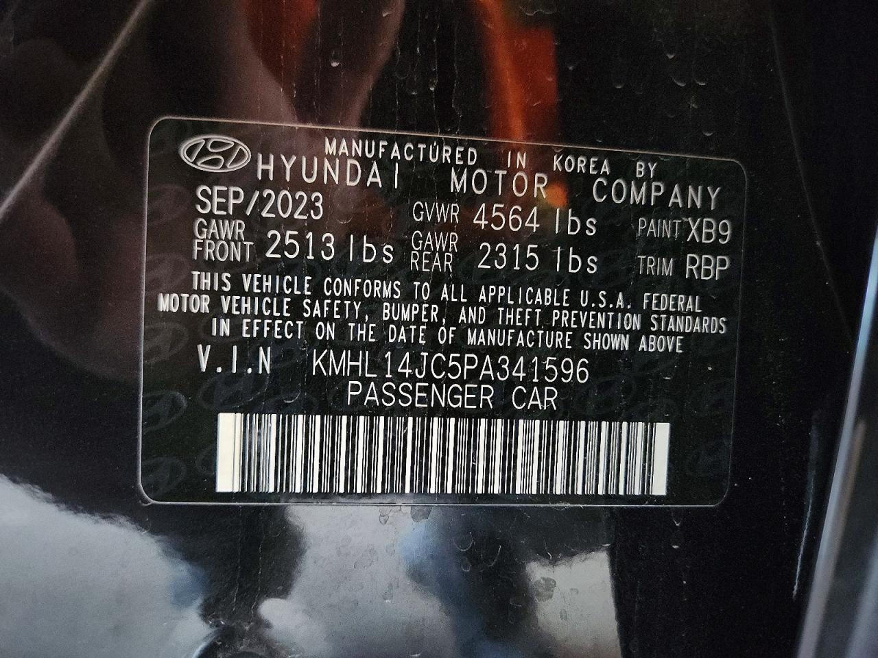 2023 HYUNDAI SONATA